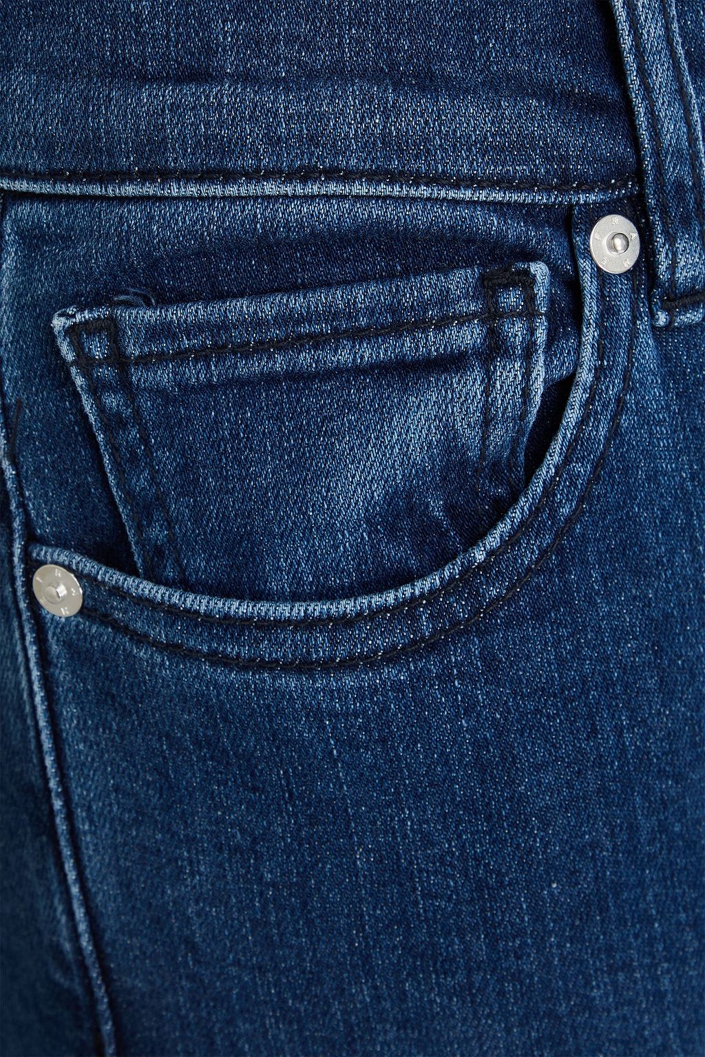 FRAME Le Sleek Straight high-rise straight-leg jeans