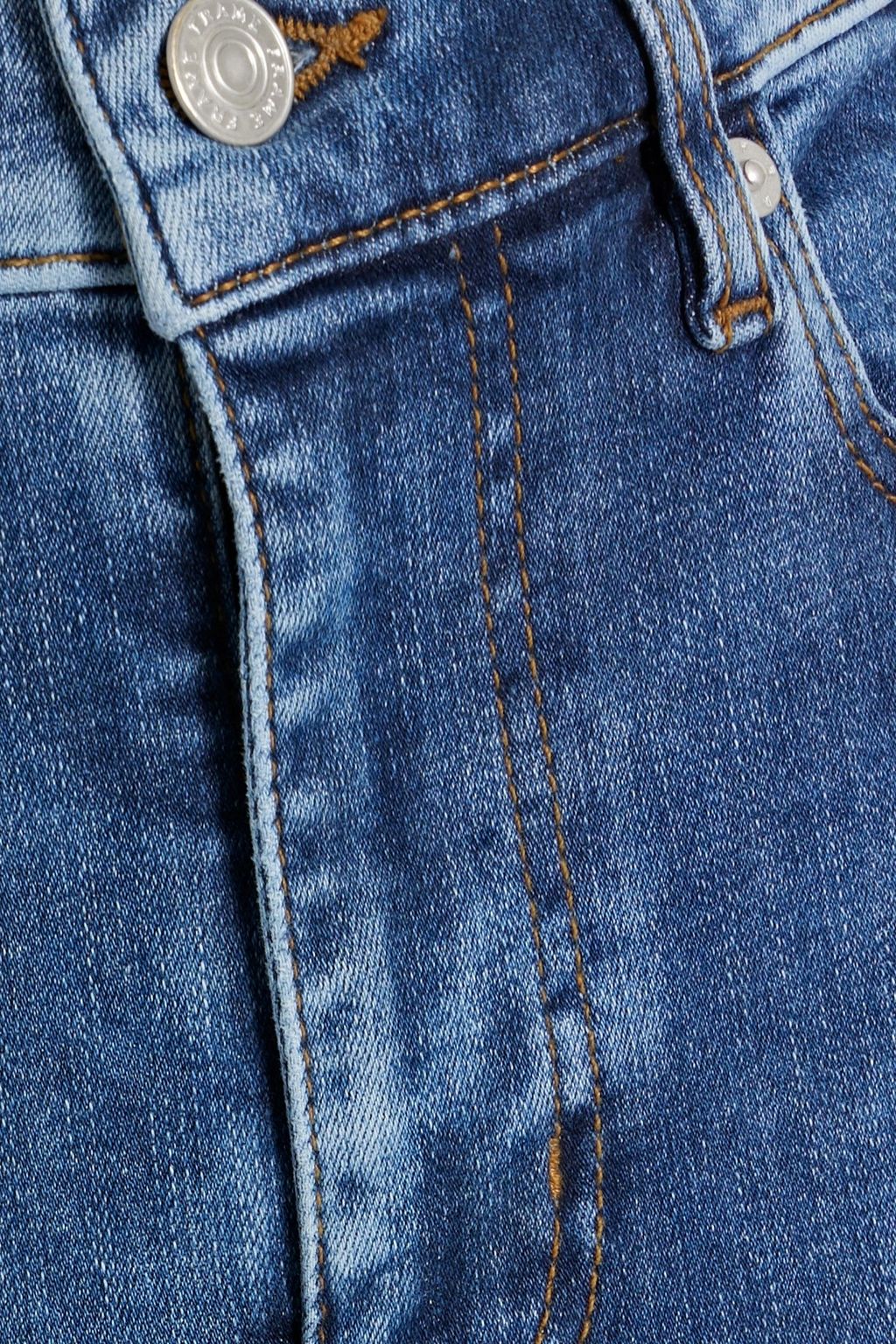 FRAME Le Slim Palazzo high-rise wide-leg jeans