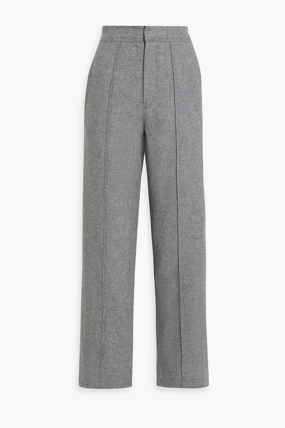 Cameron wool-blend straight-leg pants