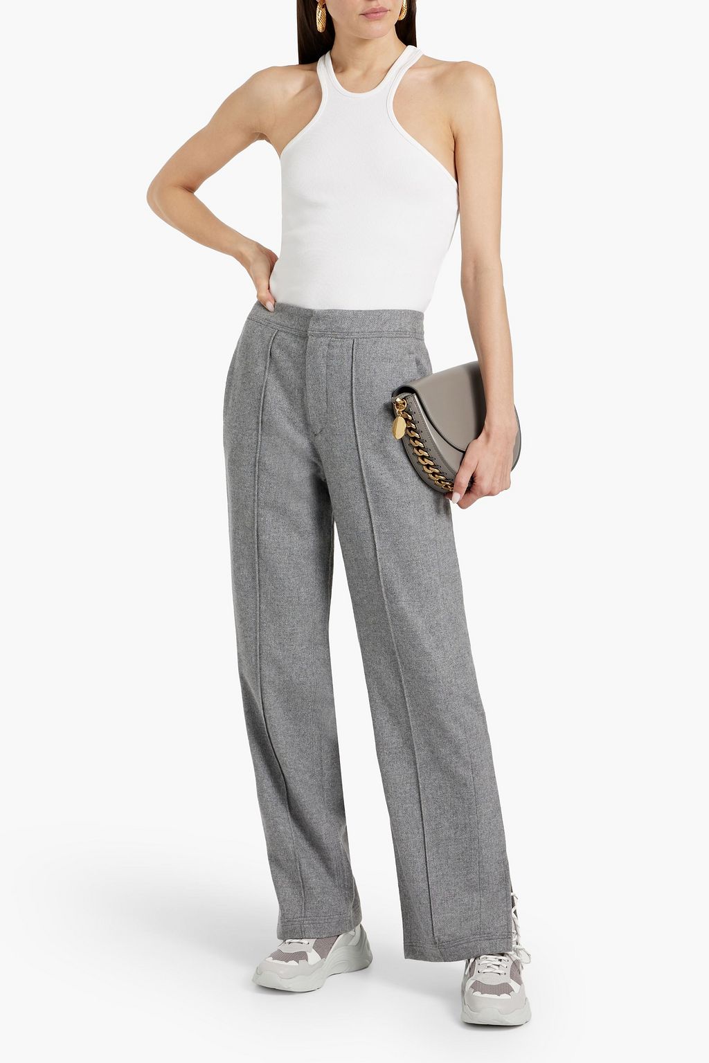 RAG & BONE Cameron wool-blend straight-leg pants