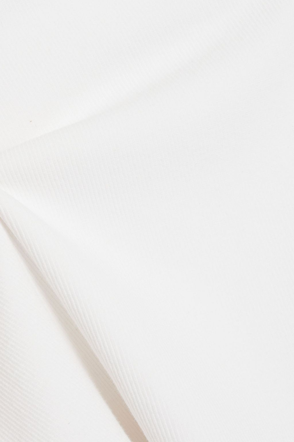 RE/DONE BY HANES Ribbed cotton-jersey tank