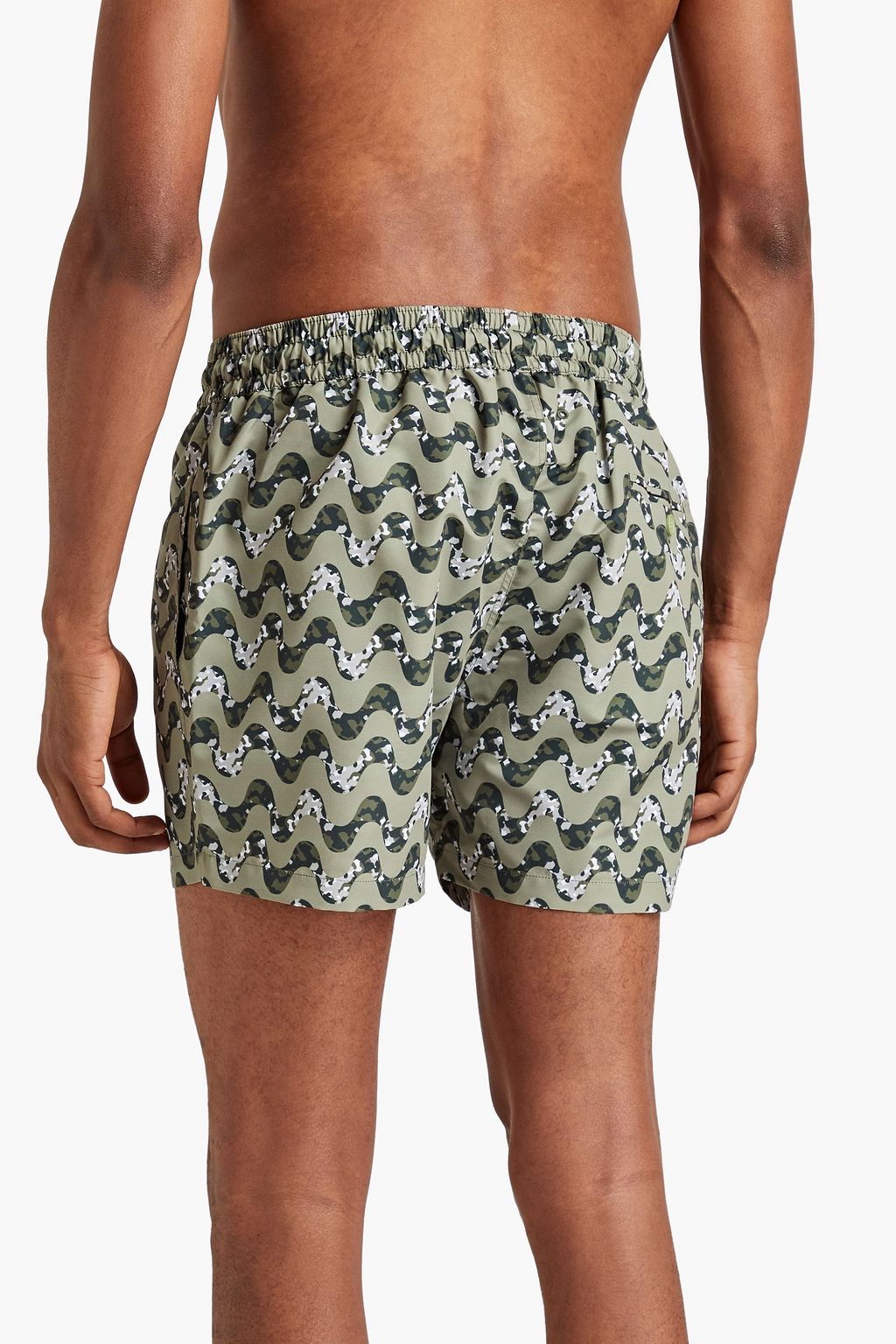 FRESCOBOL CARIOCA Copa short-length printed swim shorts