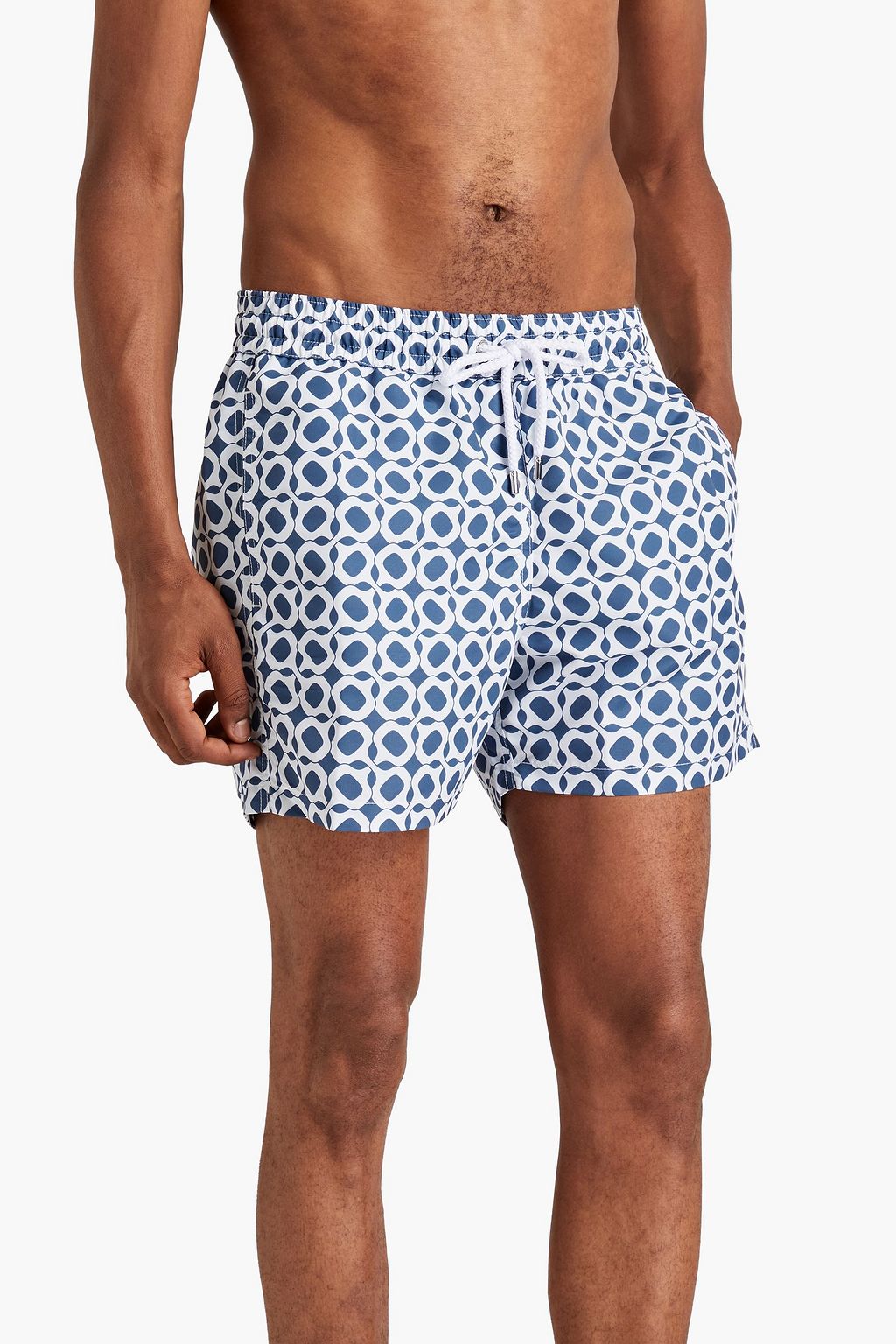 FRESCOBOL CARIOCA Ipanema short-length printed swim shorts