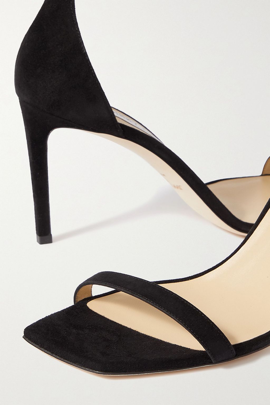 JIMMY CHOO Alva 85 suede sandals