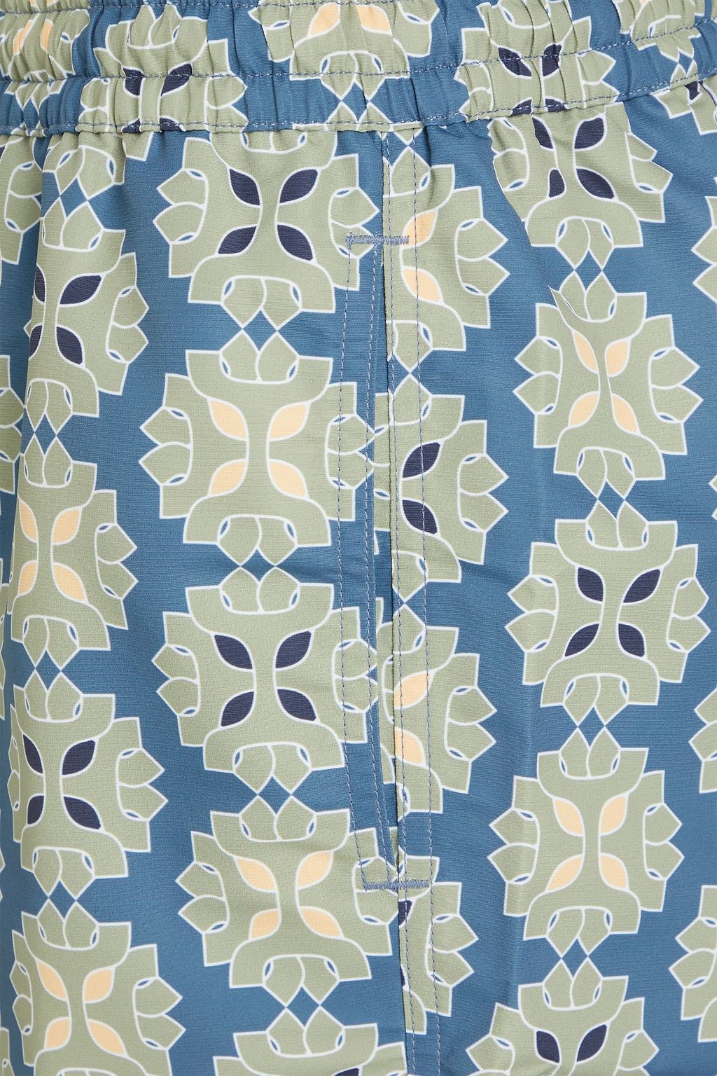 FRESCOBOL CARIOCA Medalhao short-length printed swim shorts