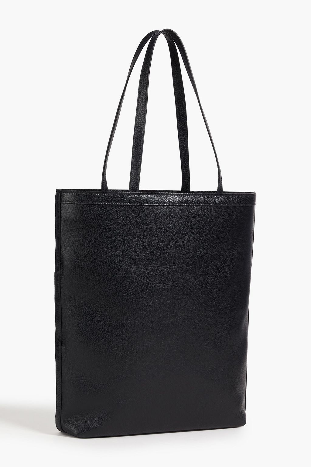 SERAPIAN Pebbled-leather tote