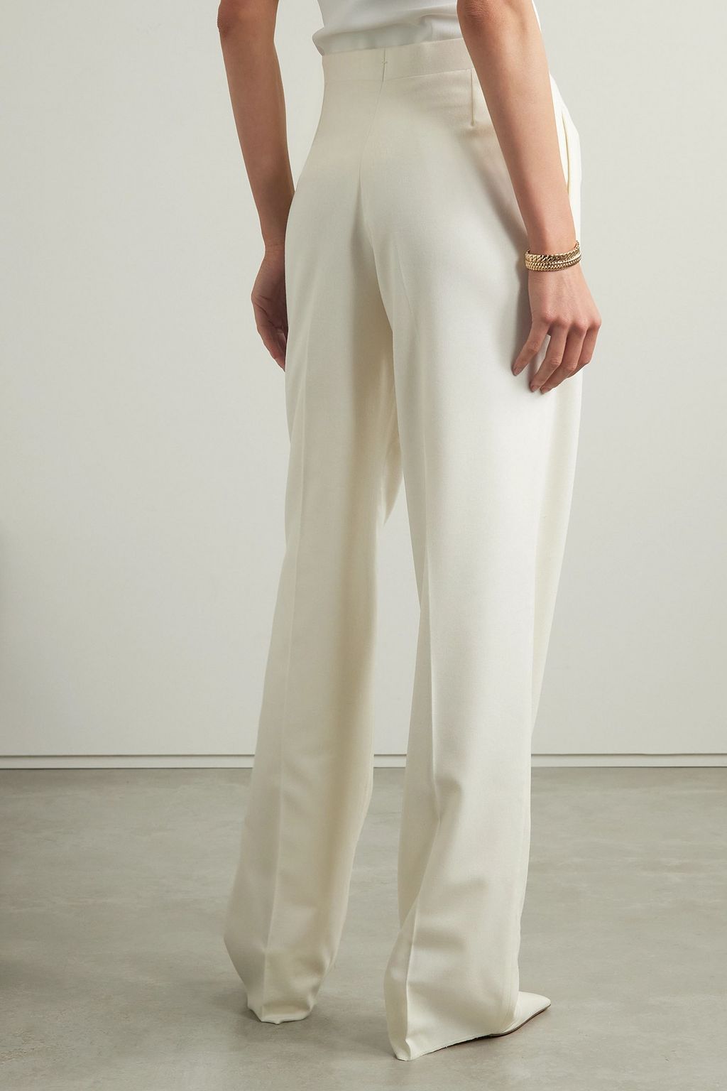 GIULIVA HERITAGE The Janice wool-twill straight-leg pants