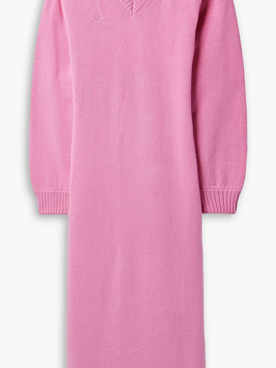 cashmere midi dress