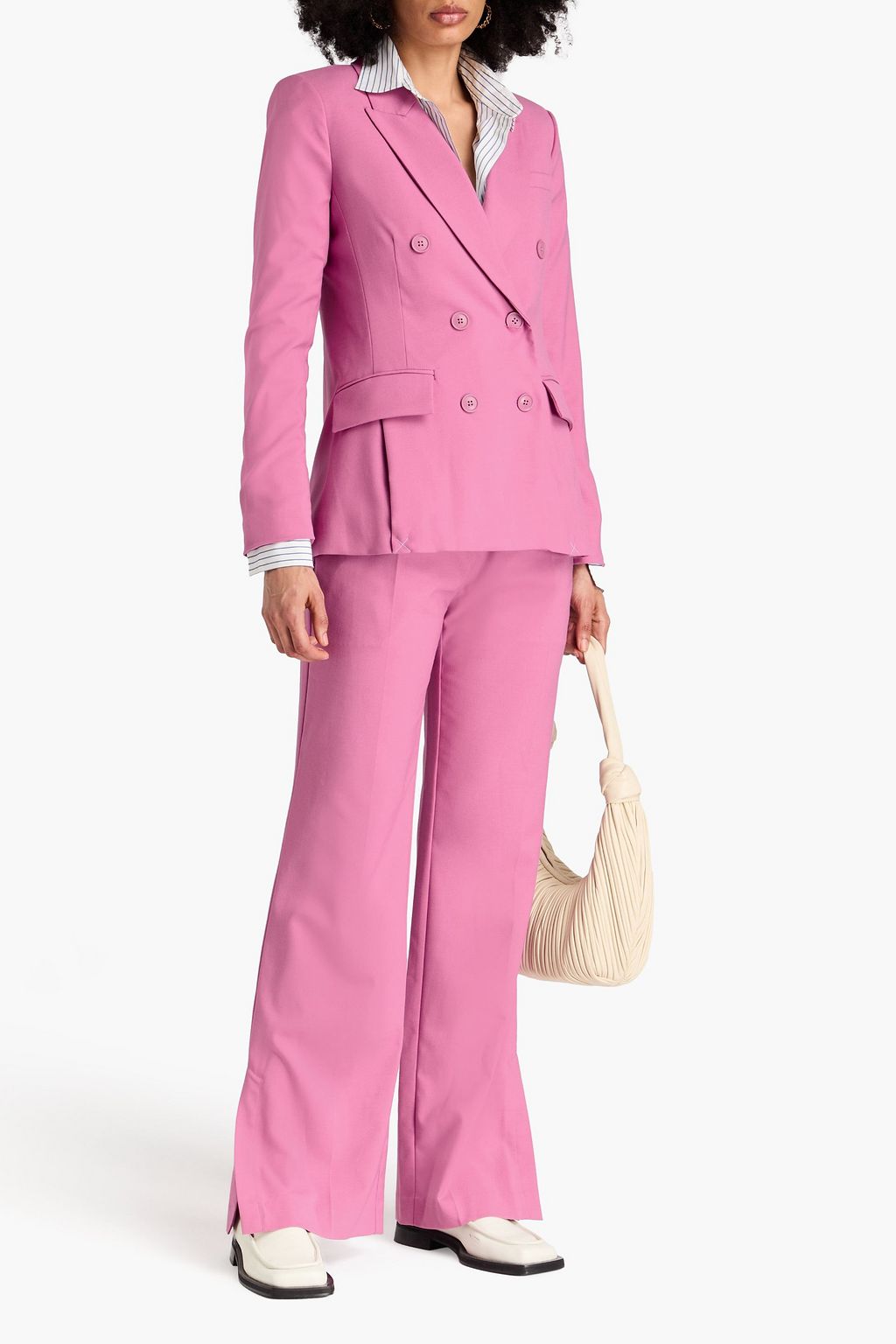 DEREK LAM 10 CROSBY بليزر من التويل