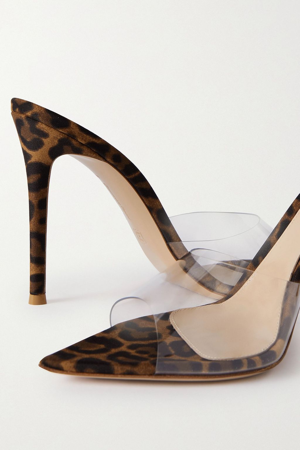 GIANVITO ROSSI Elle 105 PVC mules