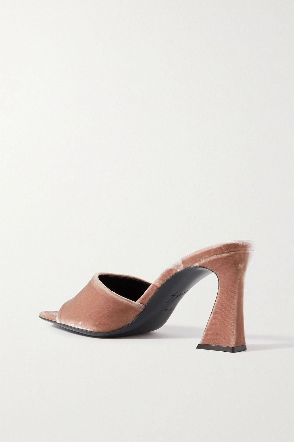 GIUSEPPE ZANOTTI Marinetti Mules aus Samt