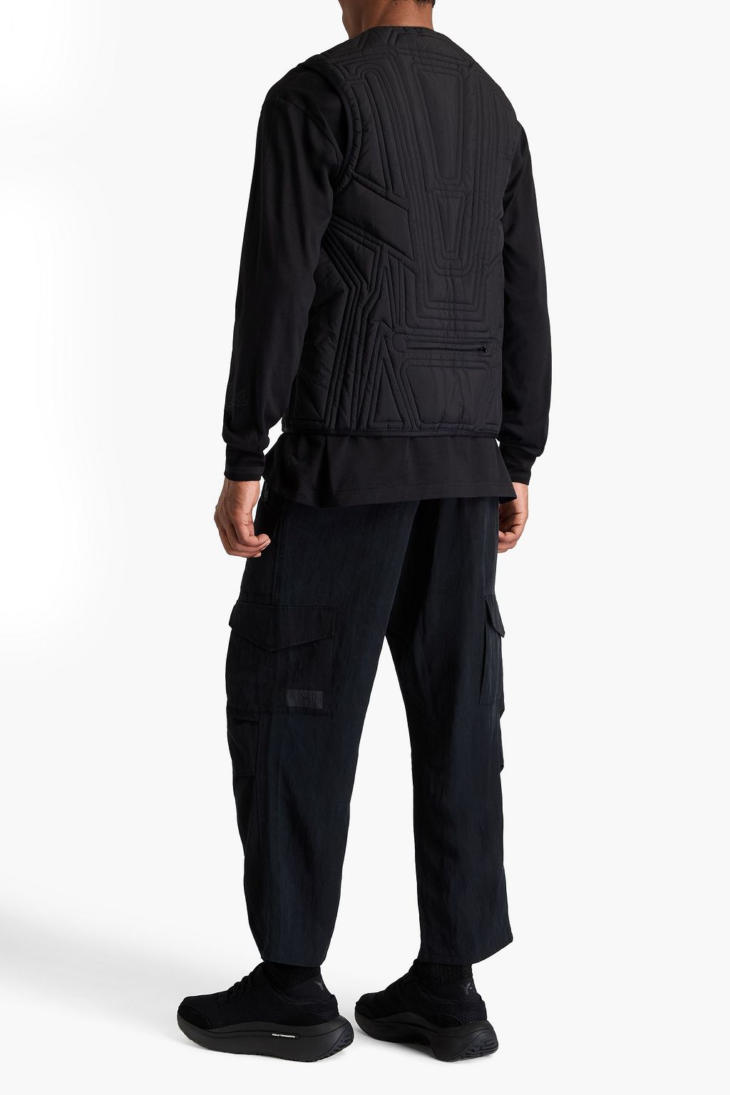 Y-3 Quilted shell vest