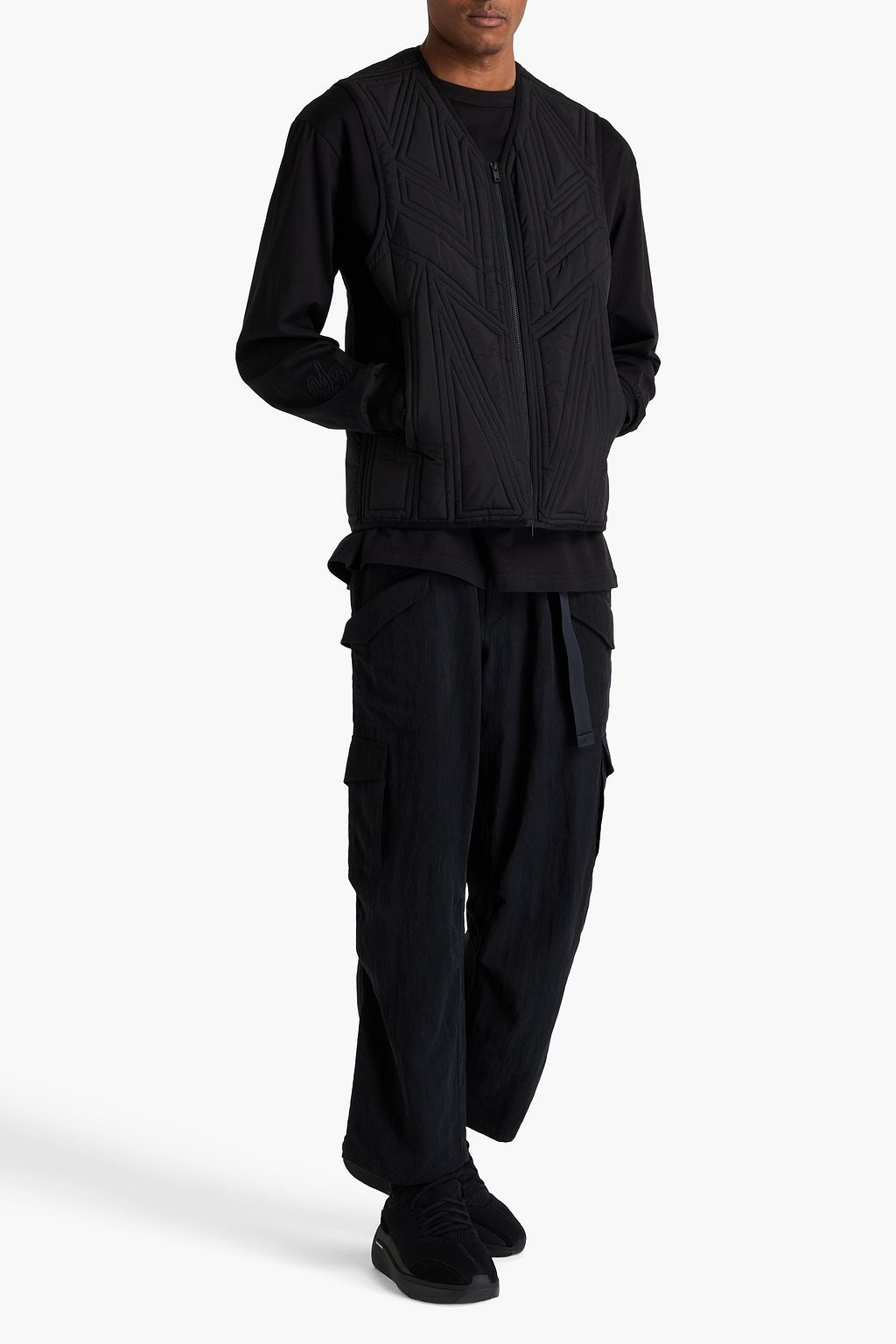 Y-3 Quilted shell vest