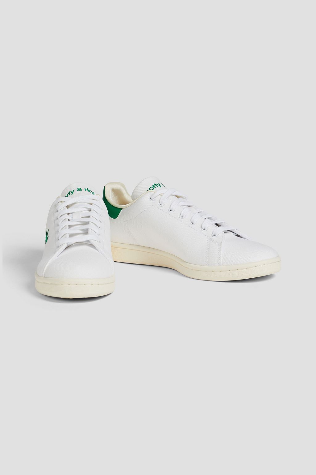 Sporty Rich Stan Smith canvas sneakers white UK 7.5