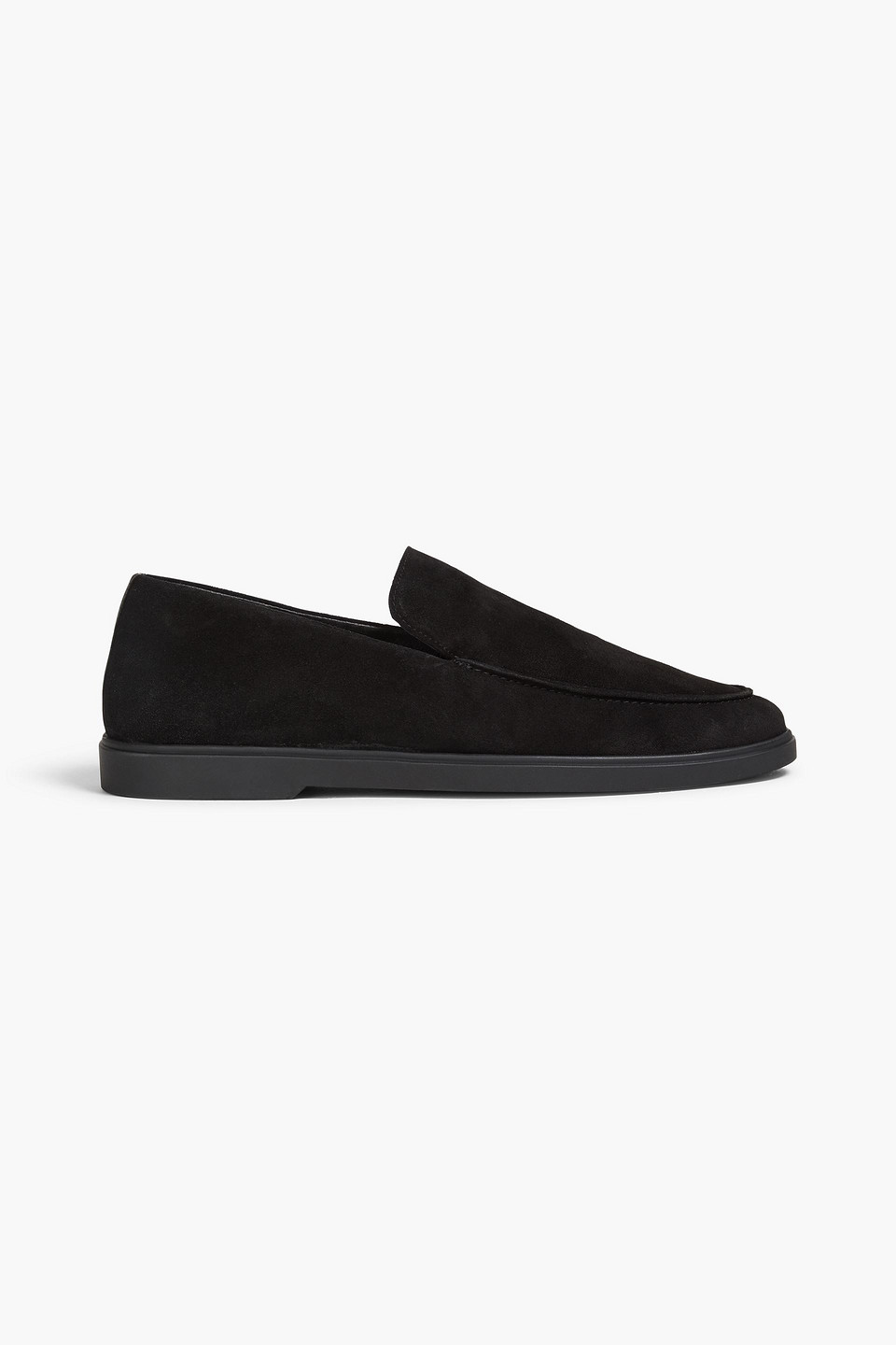 Frescobol Carioca Miguel Suede Loafers In Black
