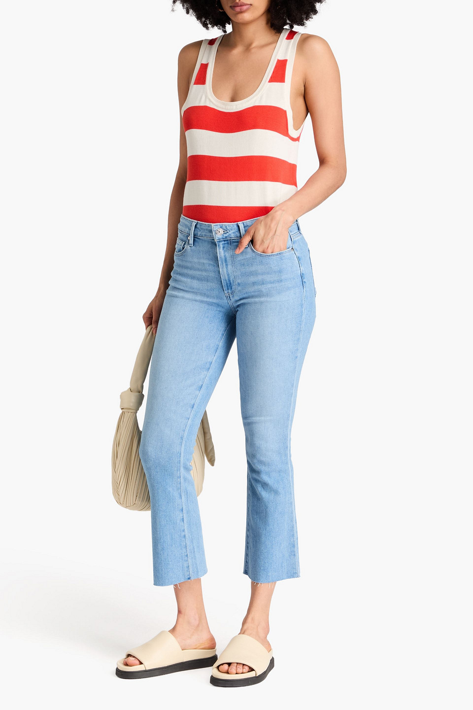PAIGE COLETTE HIGH-RISE KICK-FLARE JEANS
