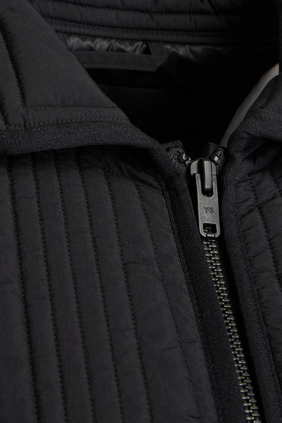 Y-3 Woman Jacket Black Size S Polyamide, Recycled Polyester, Polyacrylic, Wool In Black