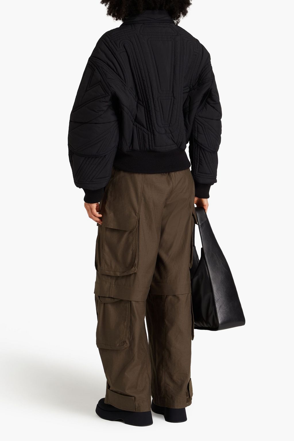 Y-3 جاكيت مبطّن من قماش عازل