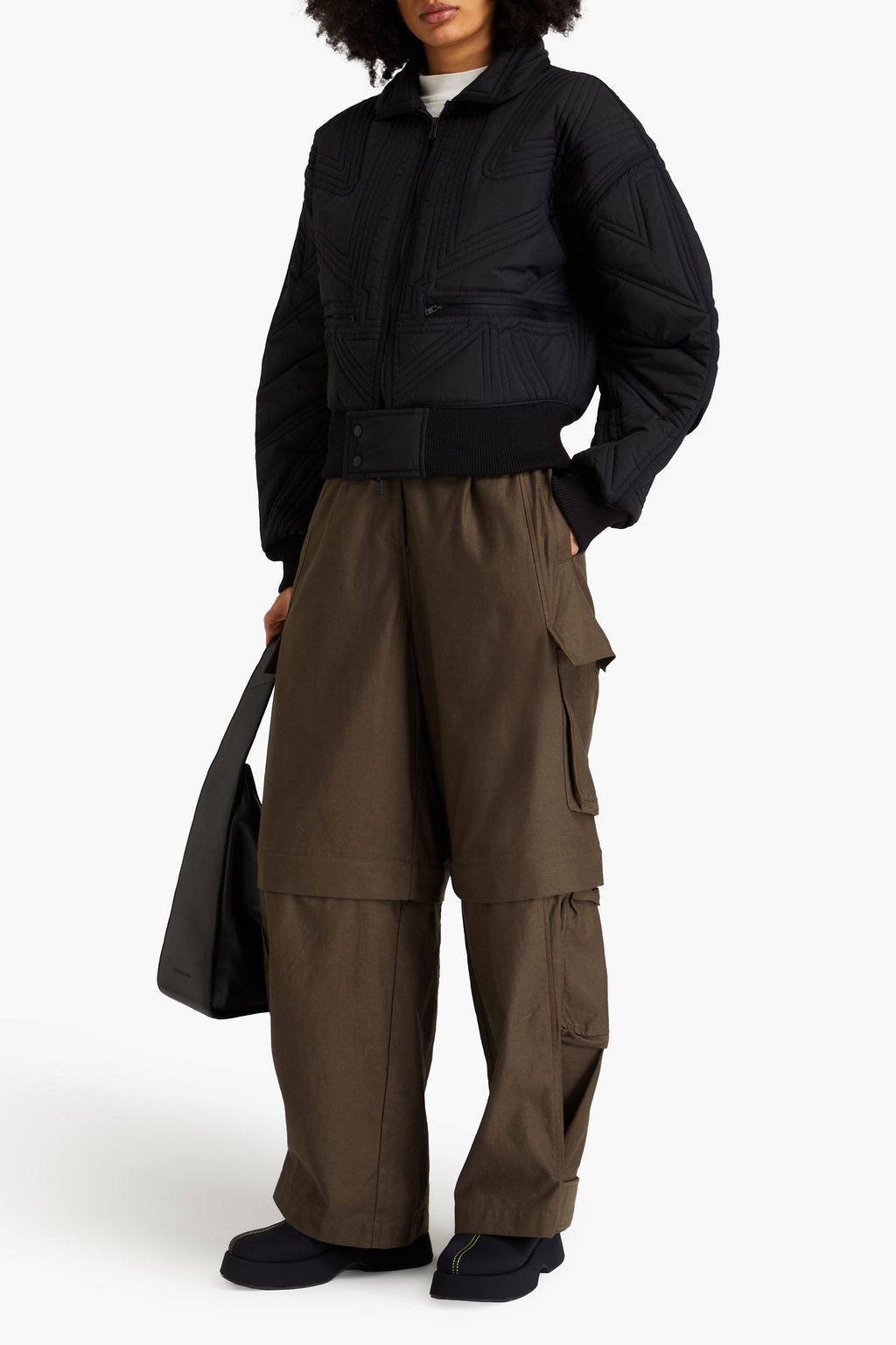 Y-3 جاكيت مبطّن من قماش عازل