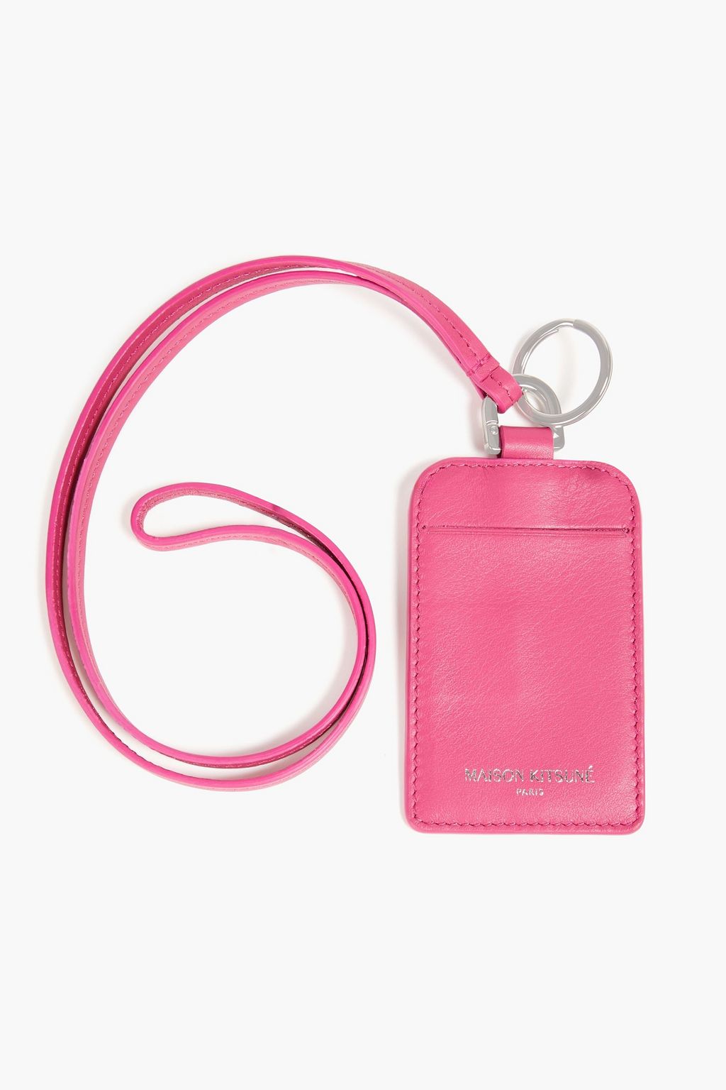 MAISON KITSUNÉ Leather cardholder