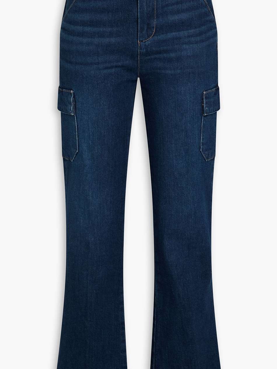 dion high-rise flared jeans