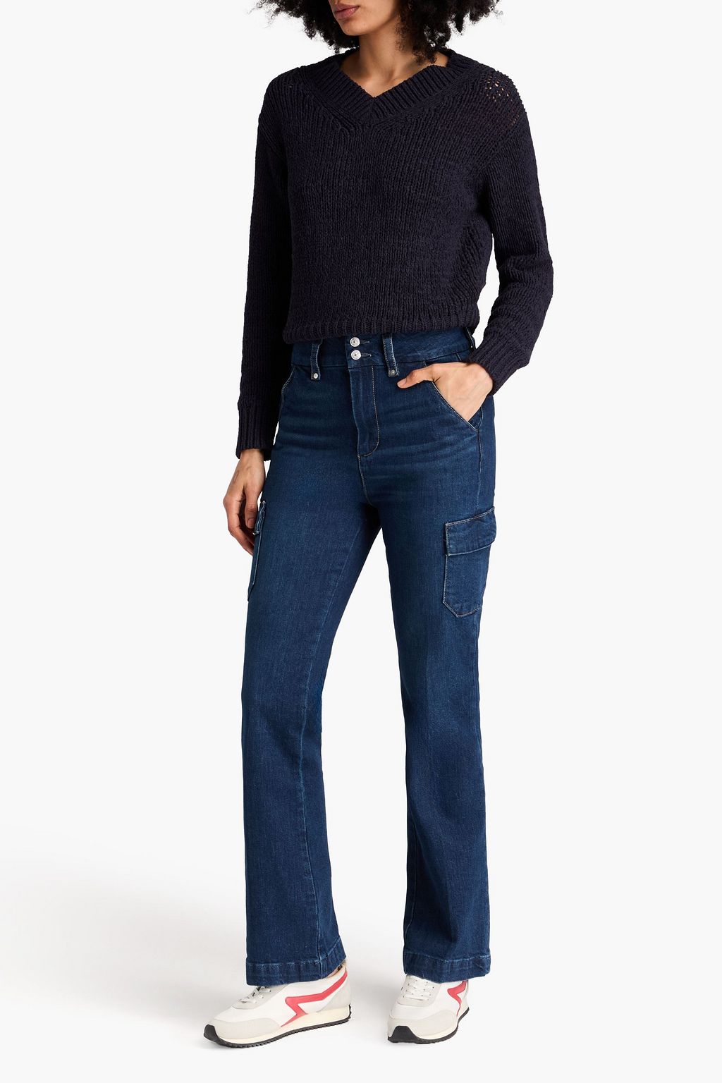 PAIGE Dion high-rise flared jeans