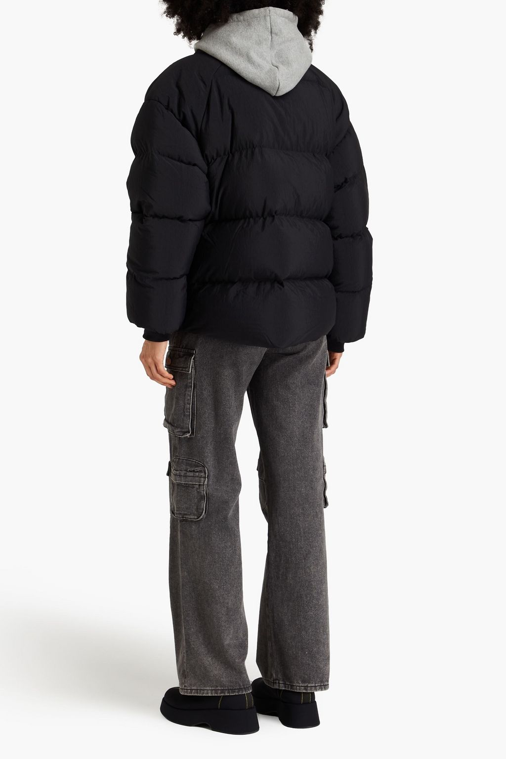 Y-3 Quilted shell down jacket