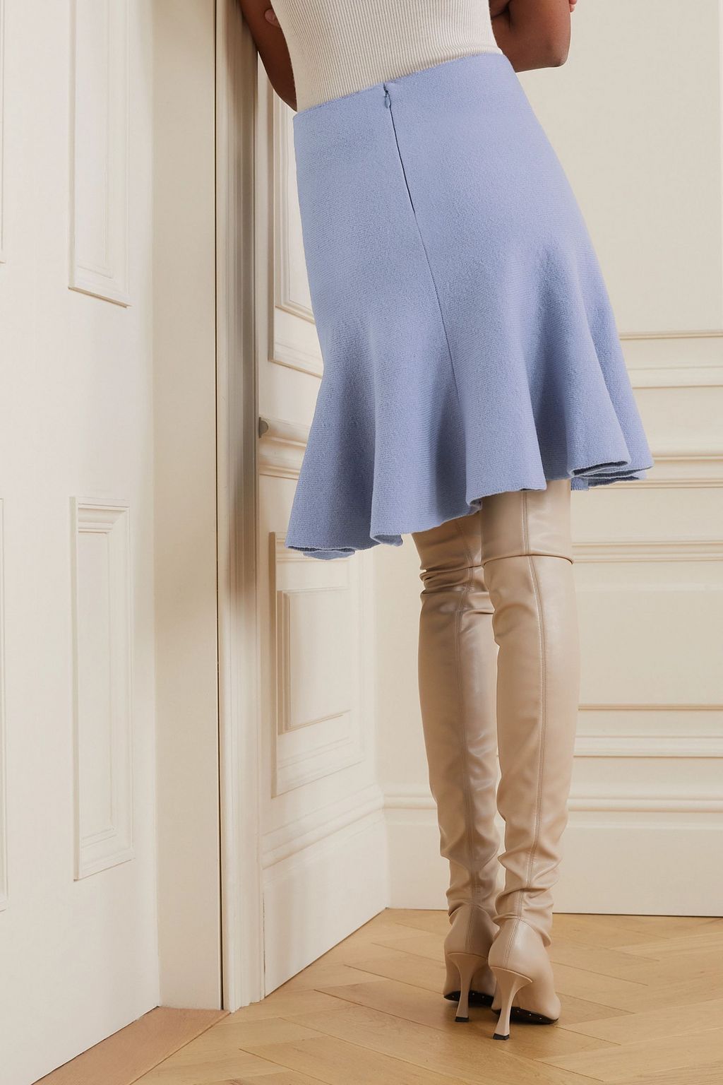 JIL SANDER Merino wool skirt