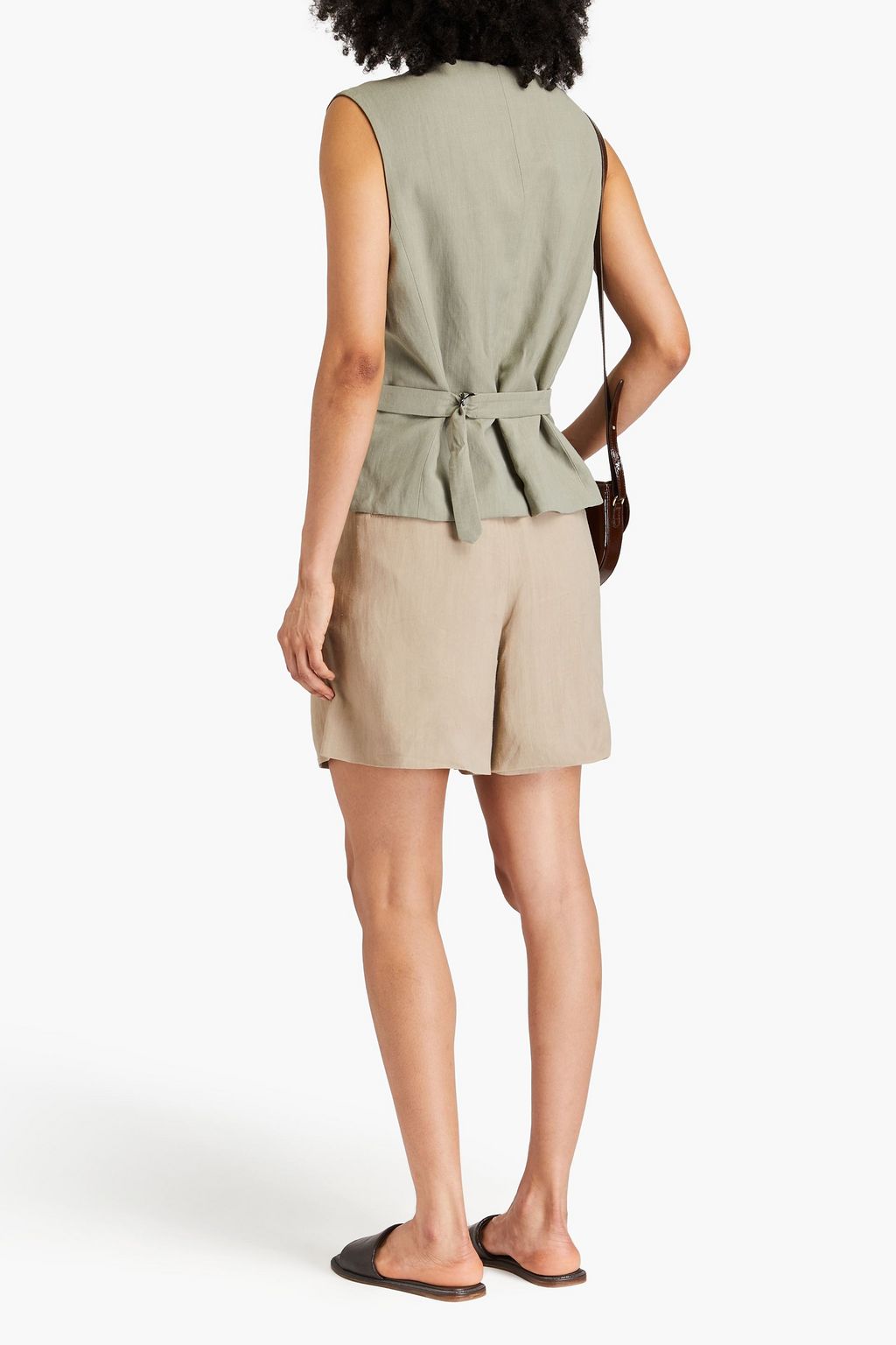 BRUNELLO CUCINELLI Grain de poudre vest