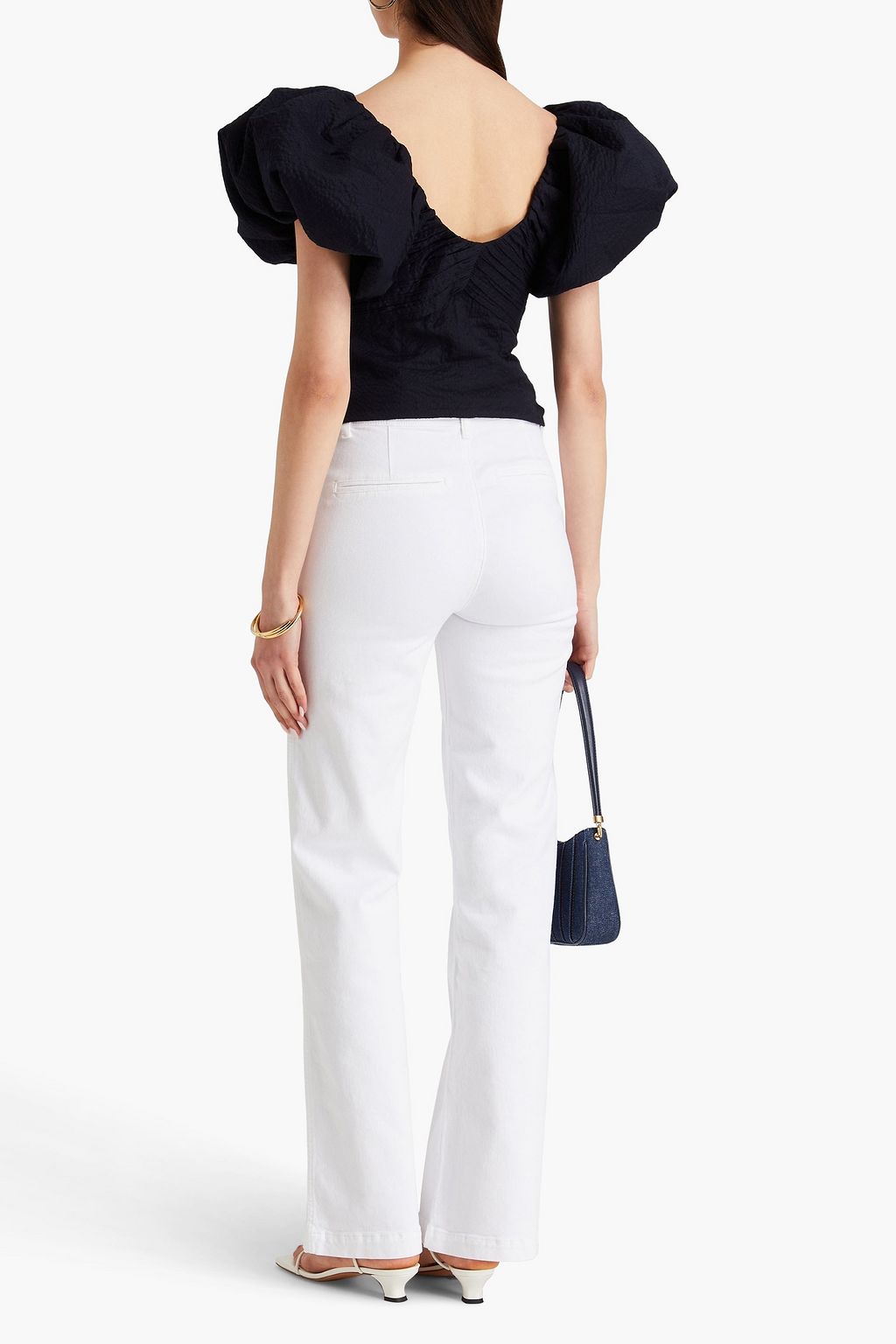 PAIGE Leenah high-rise wide-leg jeans
