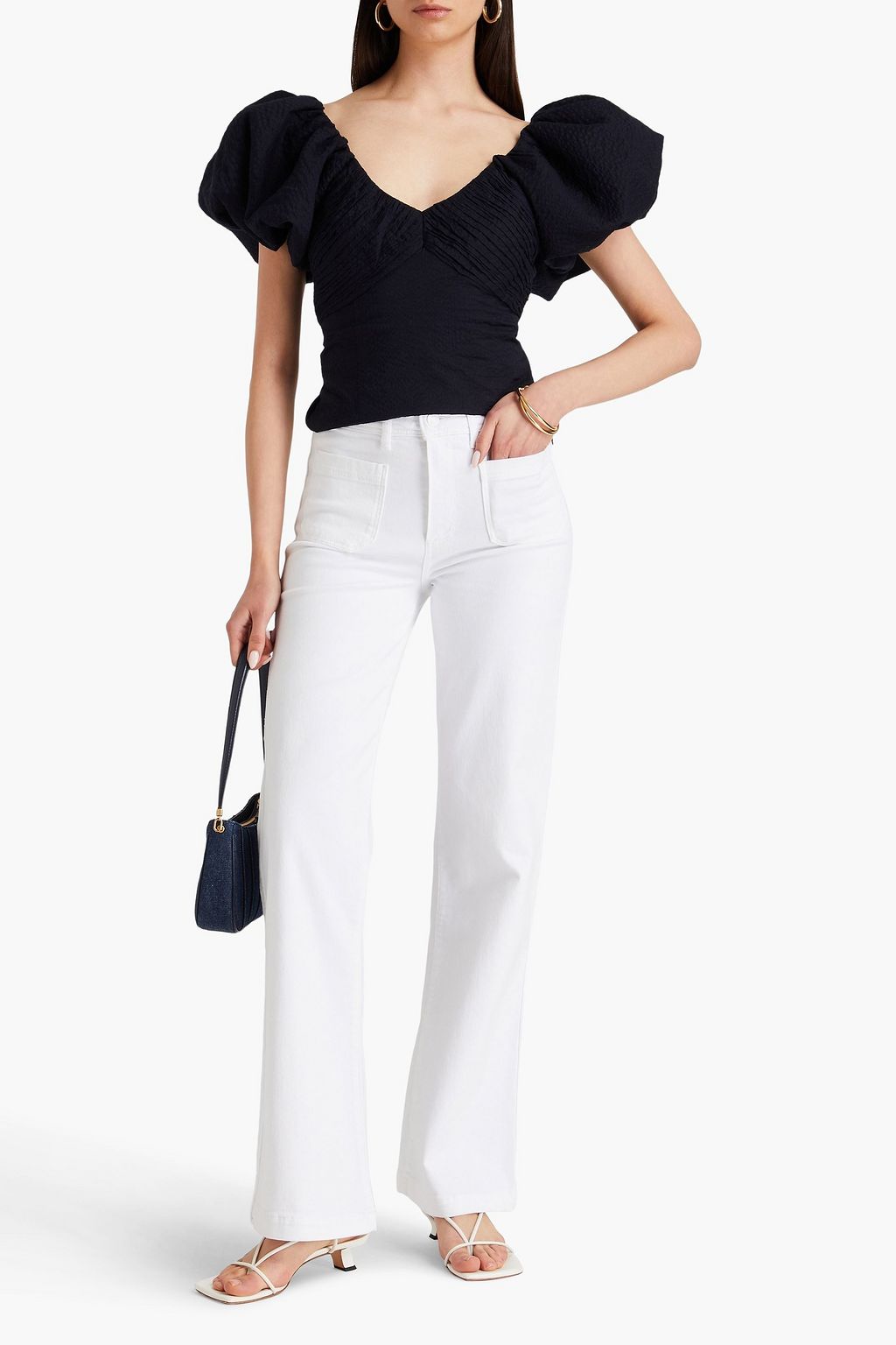 PAIGE Leenah high-rise wide-leg jeans