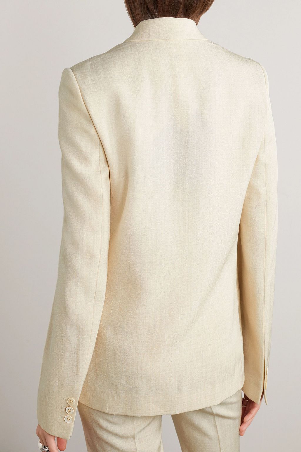PETAR PETROV Double-breasted woven blazer