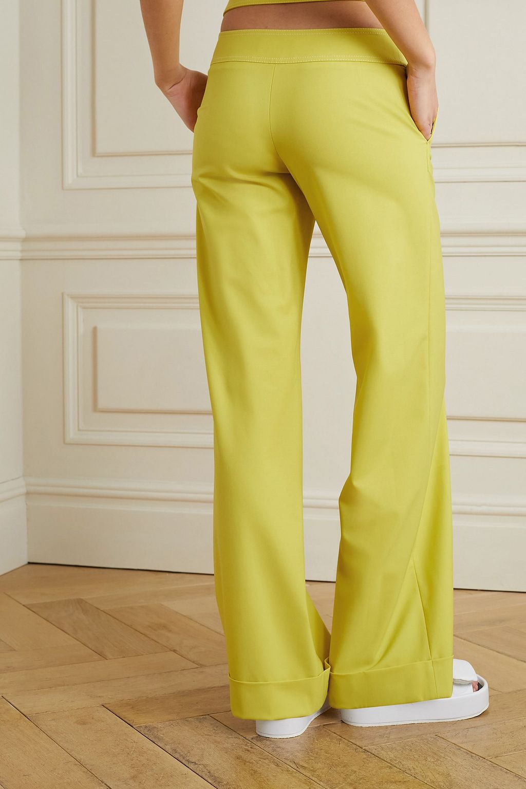 MONSE Cutout wool-blend pants