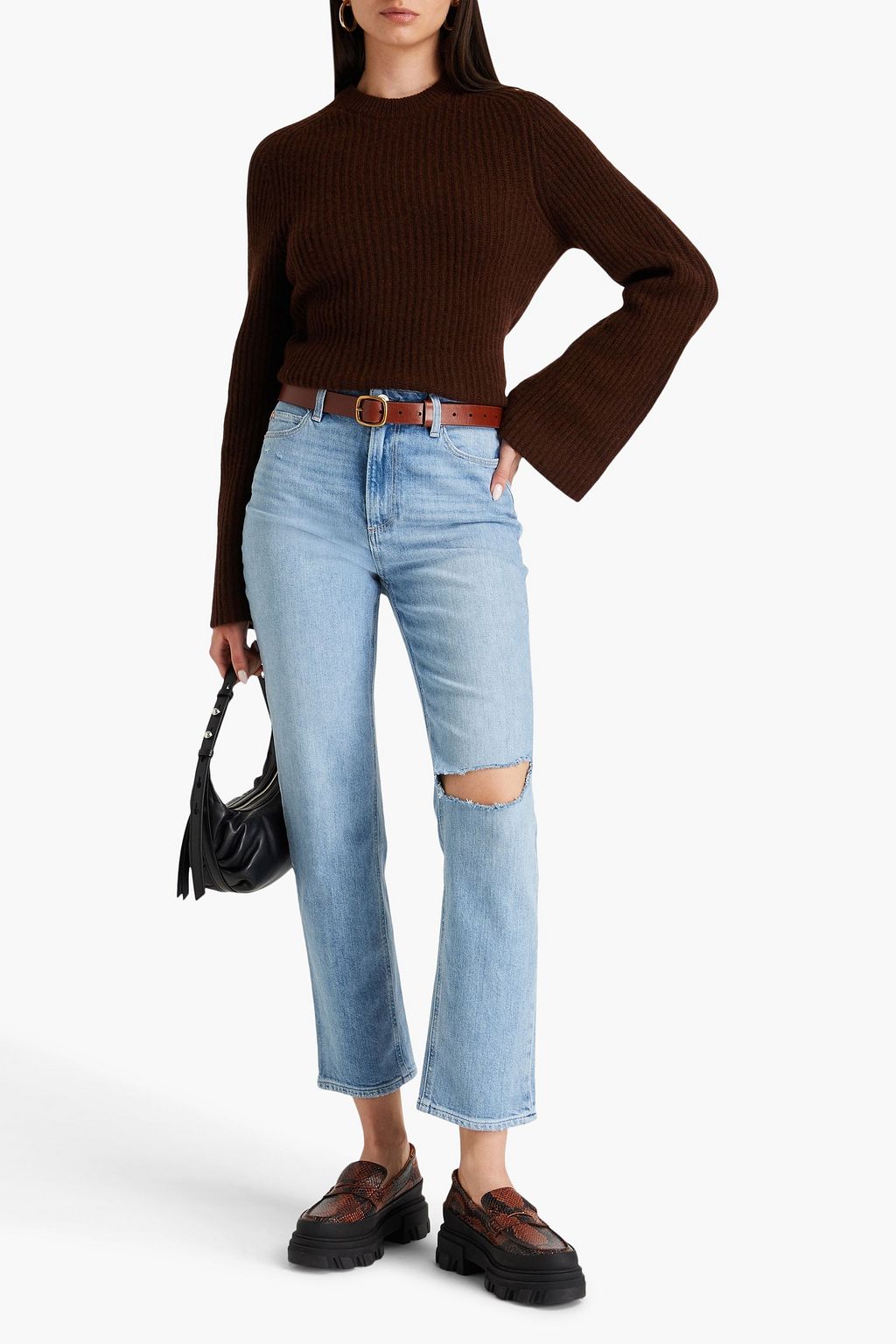 PAIGE Noella high-rise straight-leg jeans