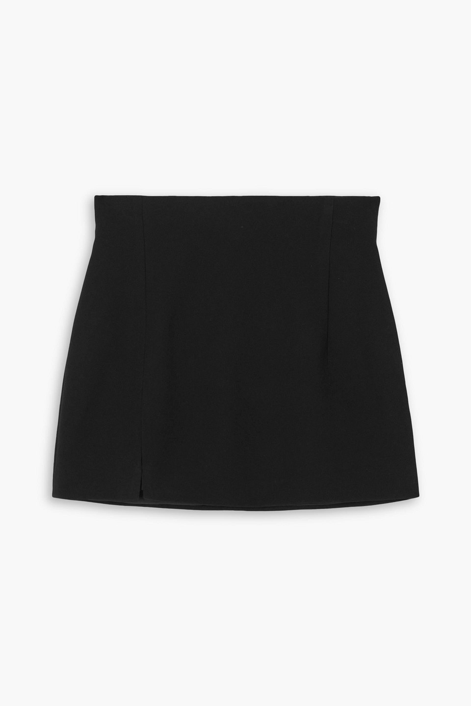 Monot Crepe Mini Skirt In Black