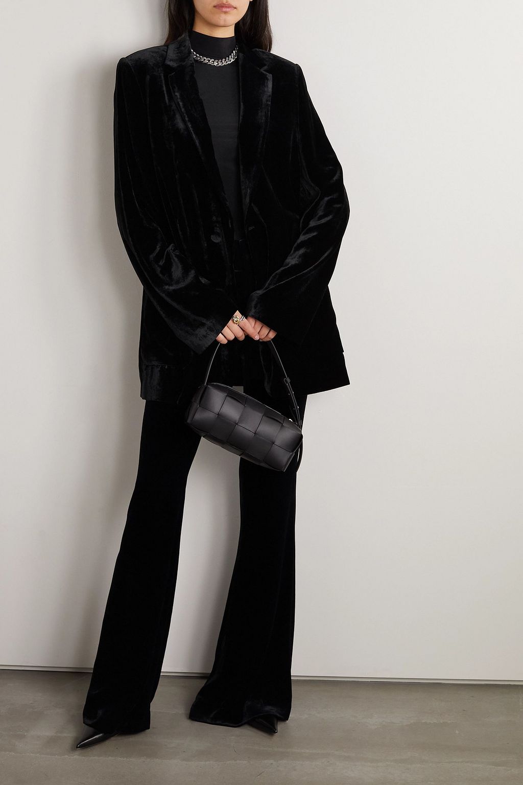PETAR PETROV Sundown velvet blazer