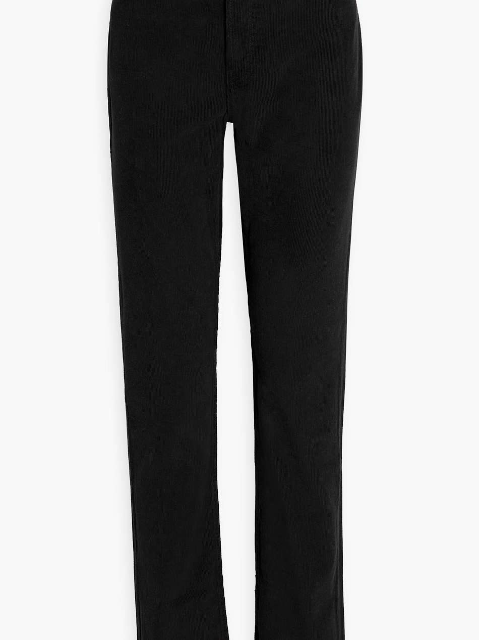 cotton-corduroy bootcut pants
