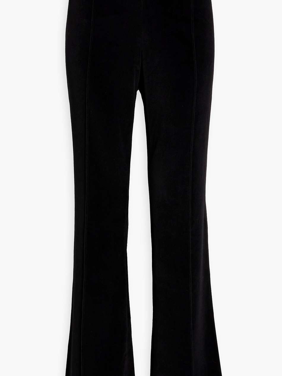 velour flared pants