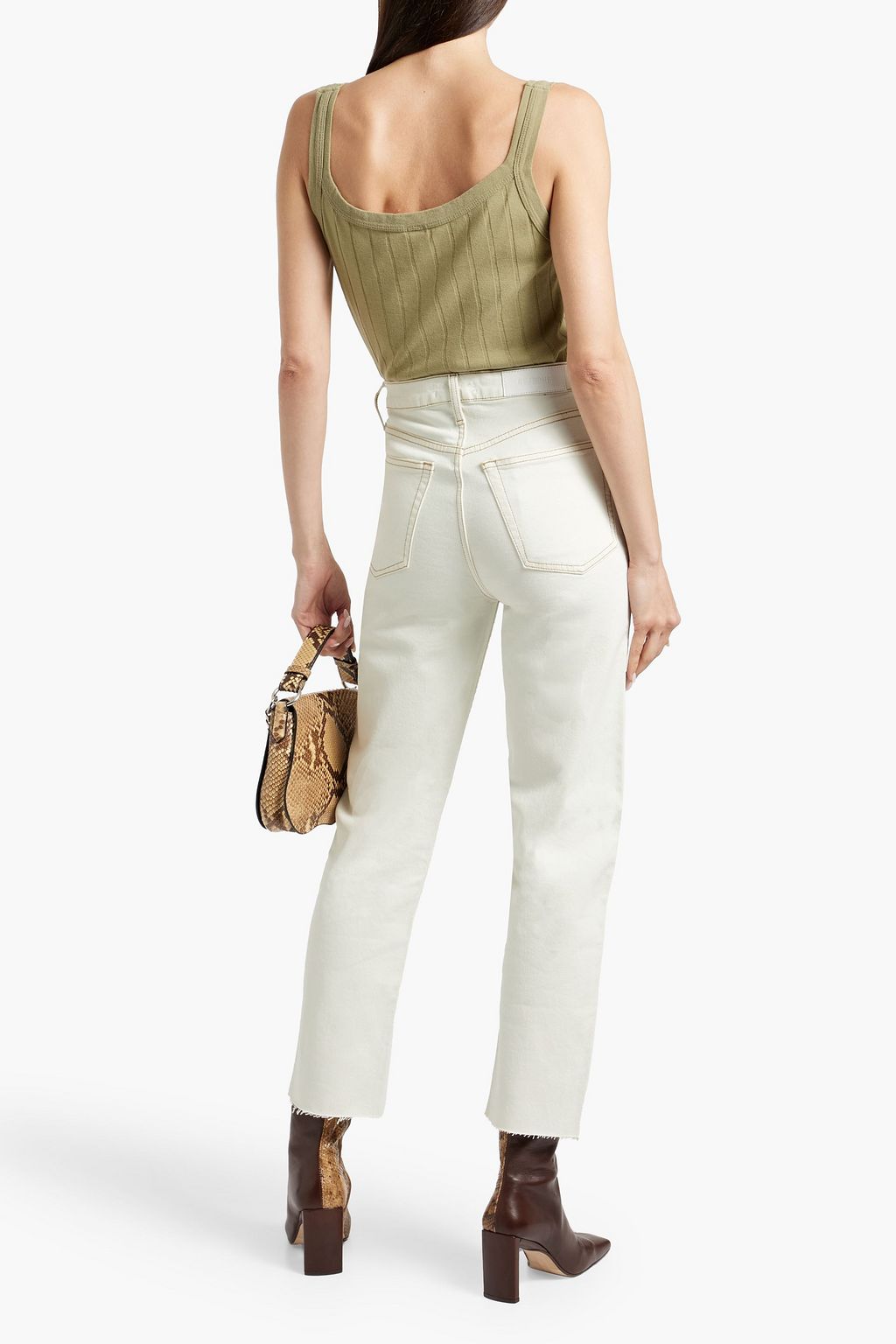 RE/DONE 70s high-rise straight-leg jeans