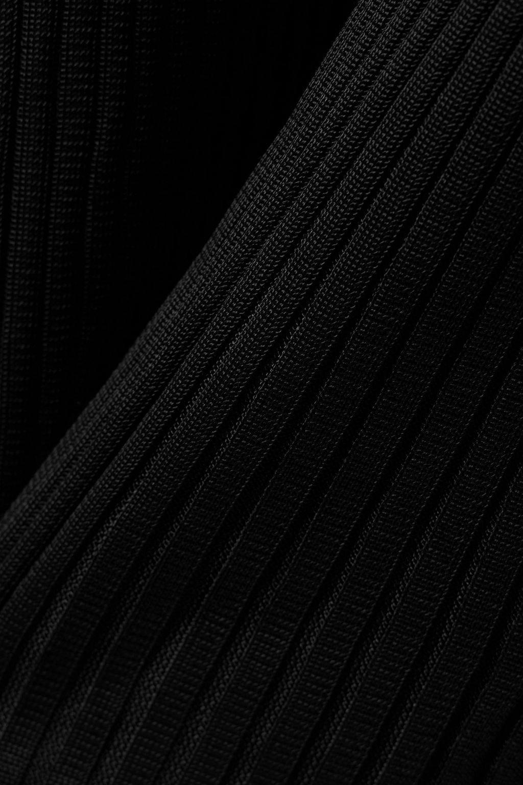 JIL SANDER Ribbed-knit straight-leg pants