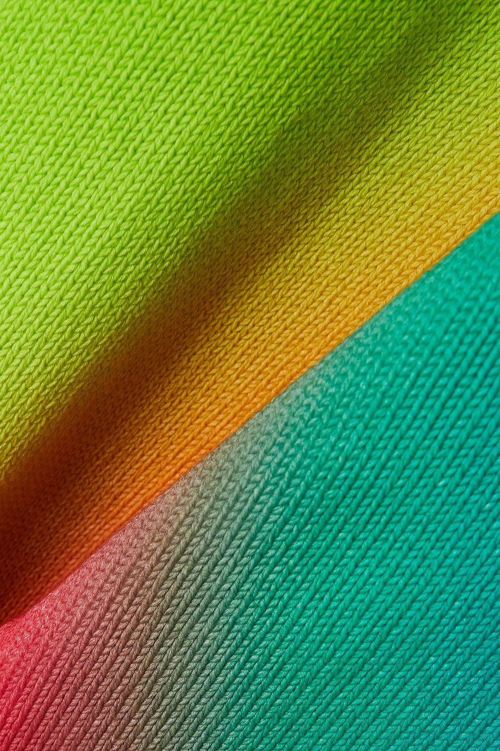 AGR Colour Theory ombré cotton cardigan