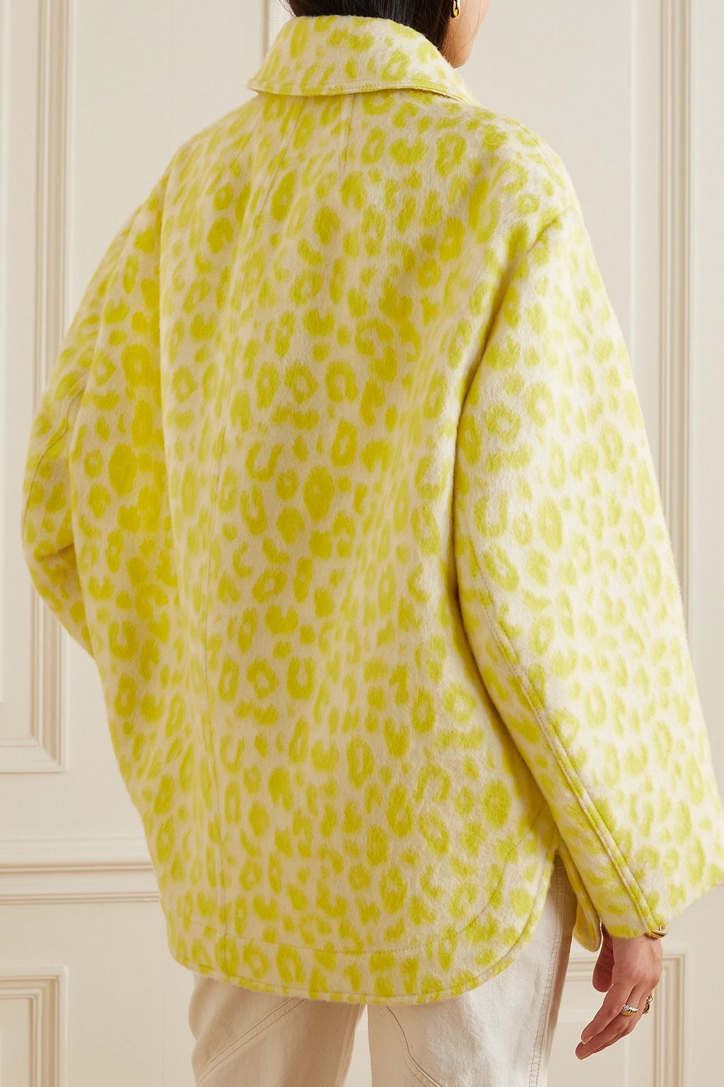 ISABEL MARANT Odelino leopard-print wool jacket