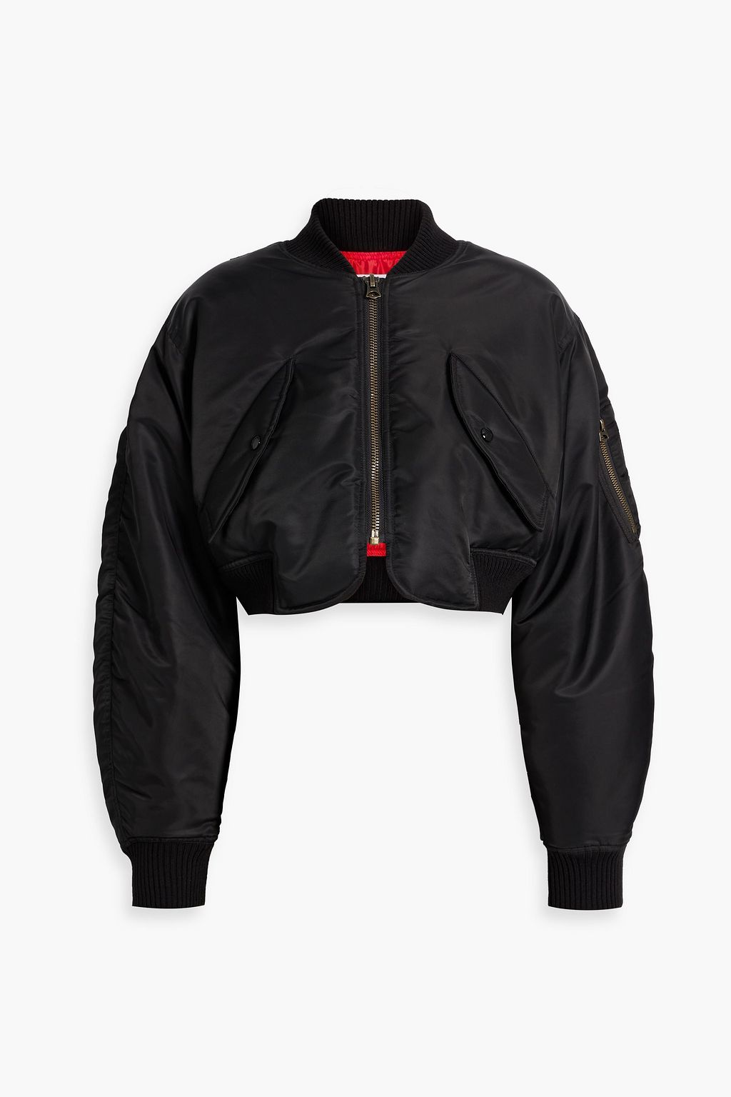 Cropped shell jacket shop