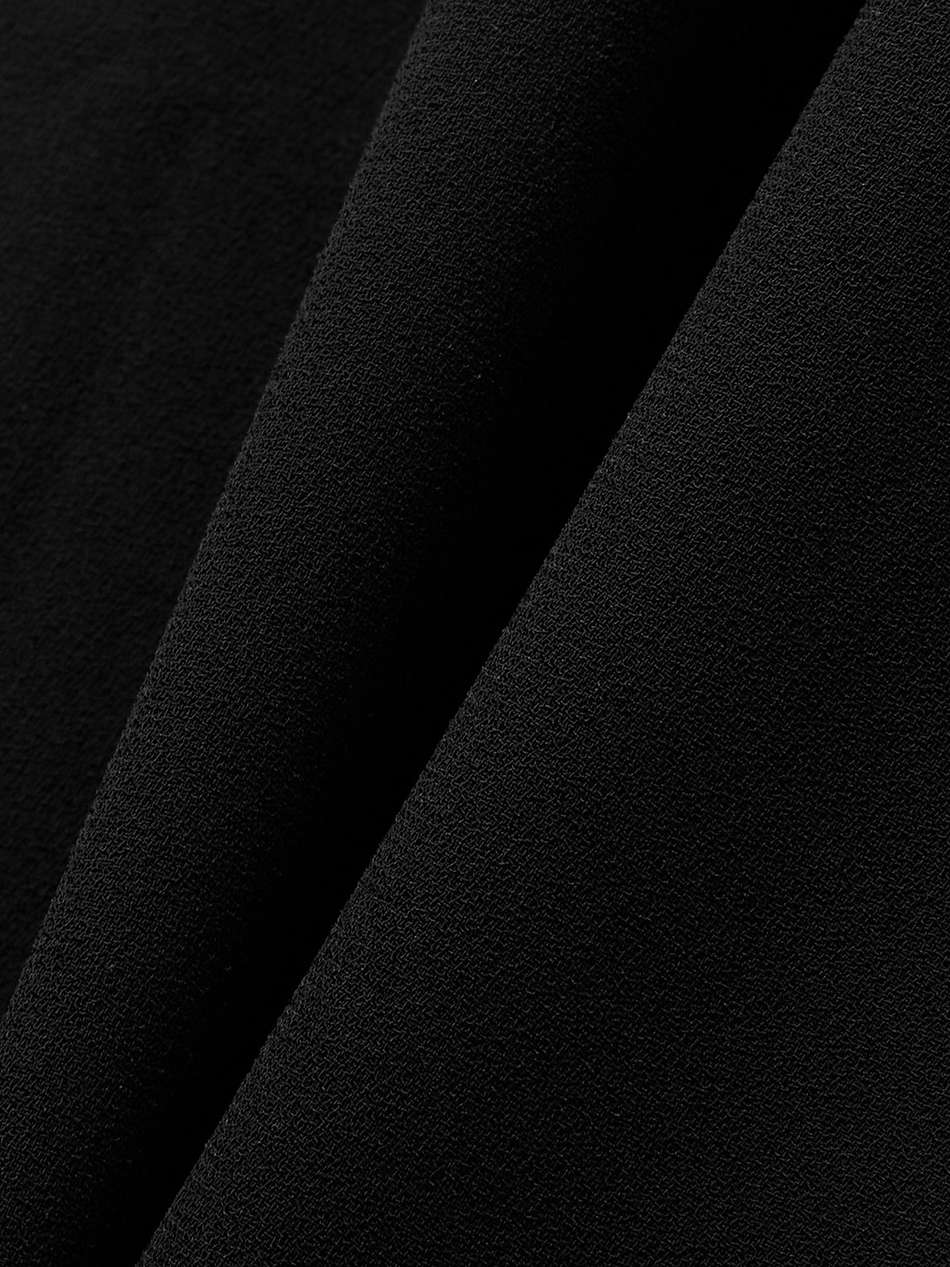 crepe gown