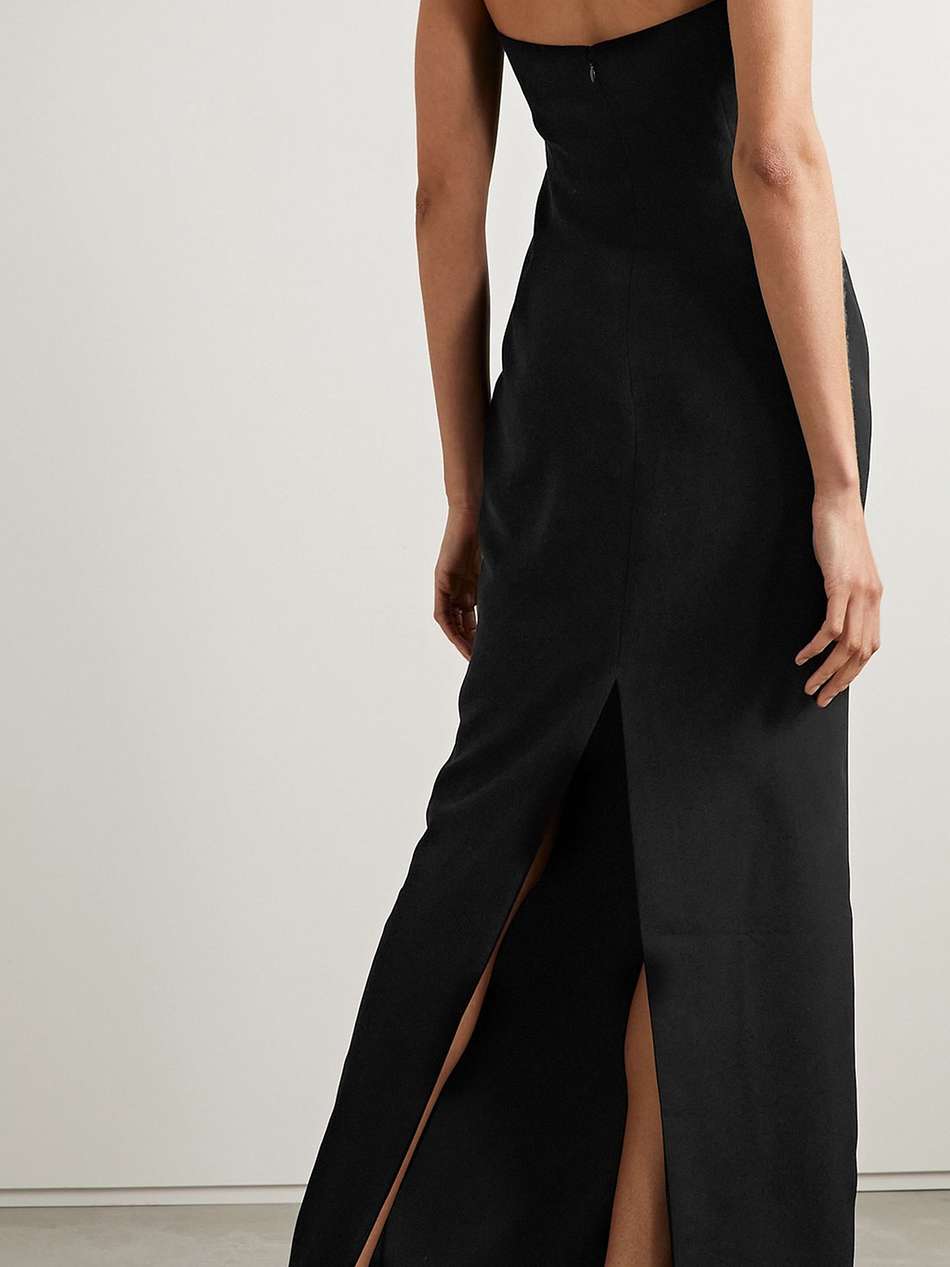 crepe gown