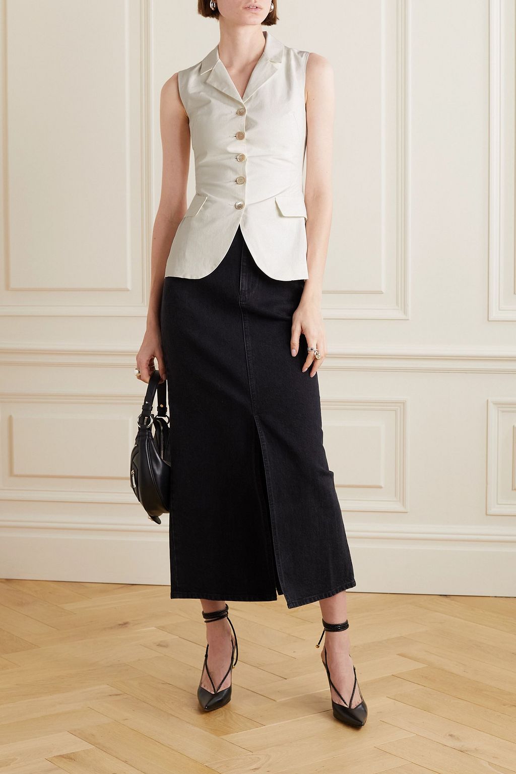 RENAISSANCE RENAISSANCE Leila canvas vest