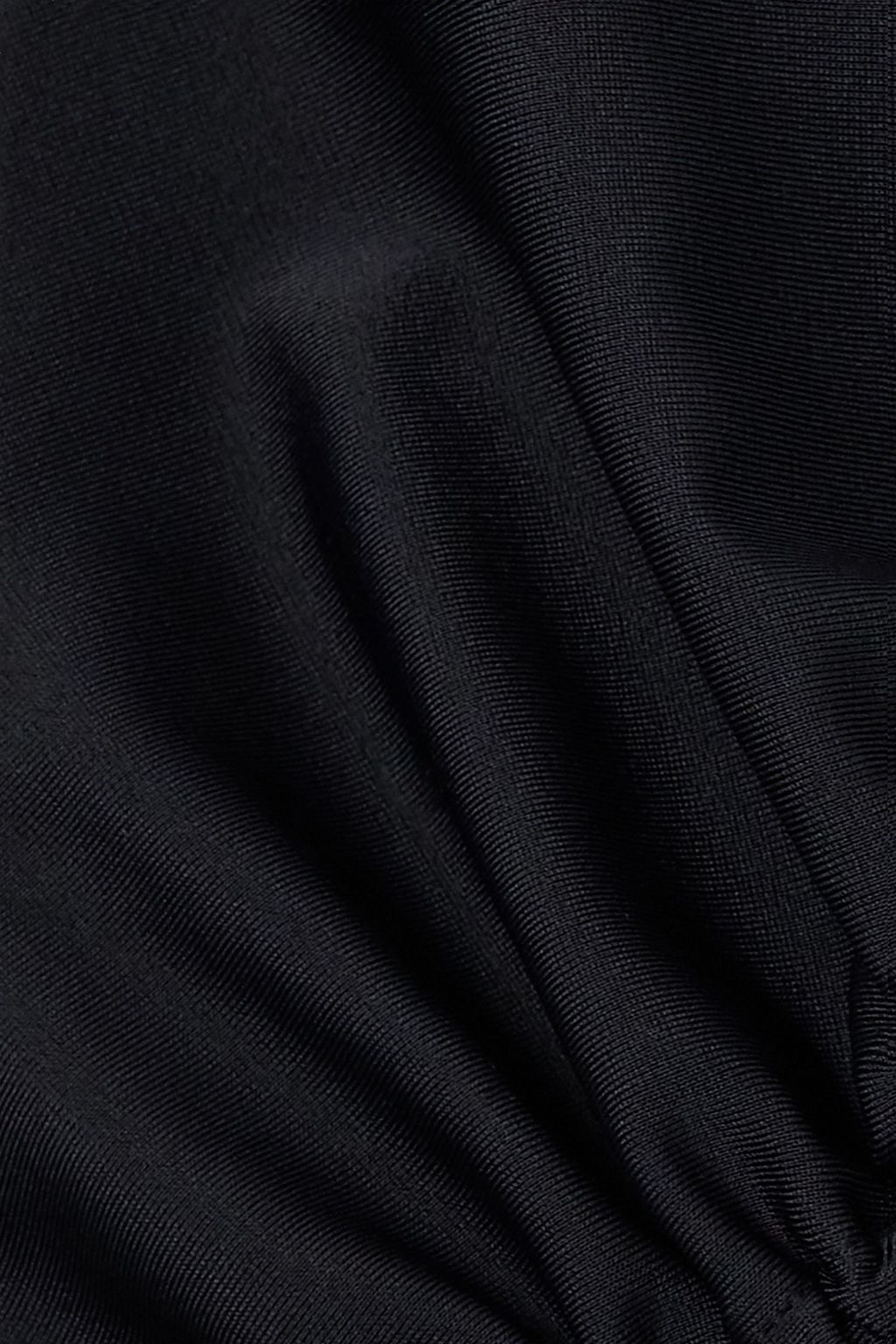 AZ FACTORY + Ester Manas open-back gathered stretch-knit halterneck midi dress