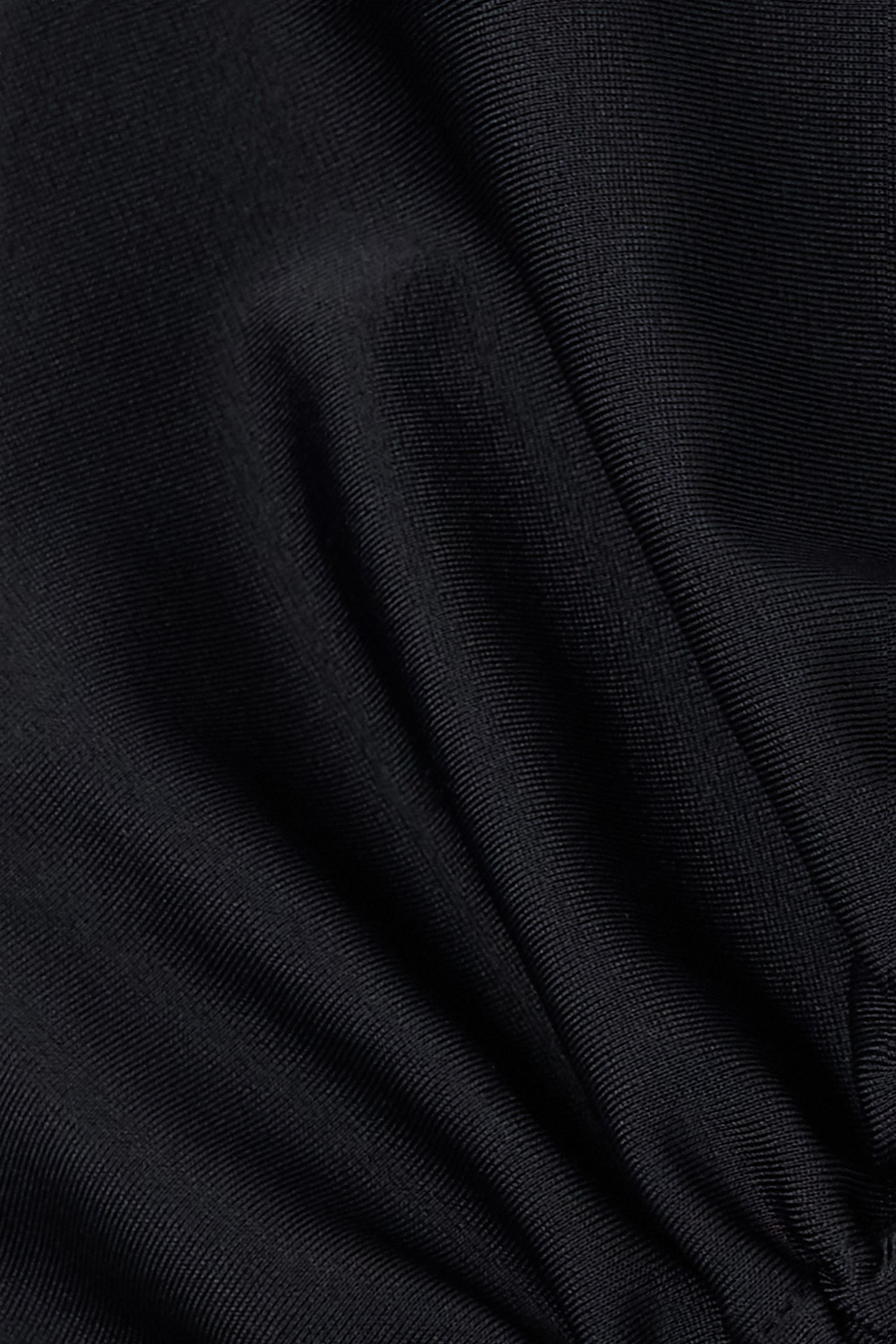 AZ Factory + Ester Manas open-back gathered stretch-knit halterneck midi dress