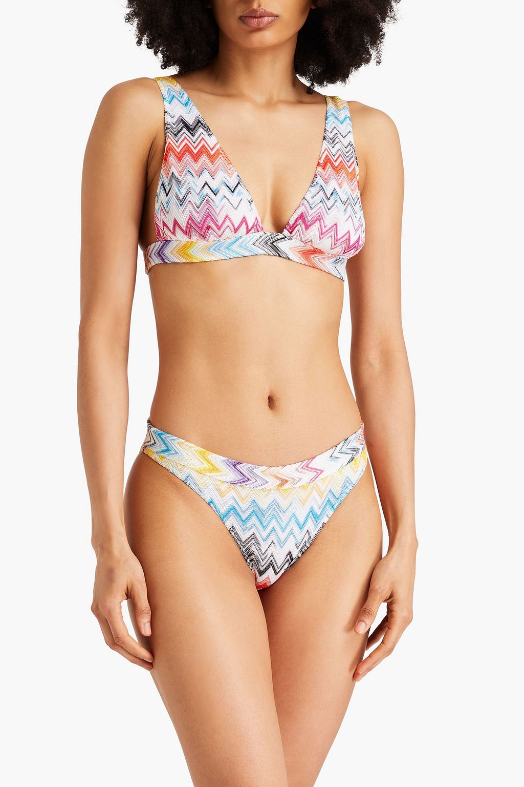 MISSONI 크로셰 니트 트라이앵글 비키니