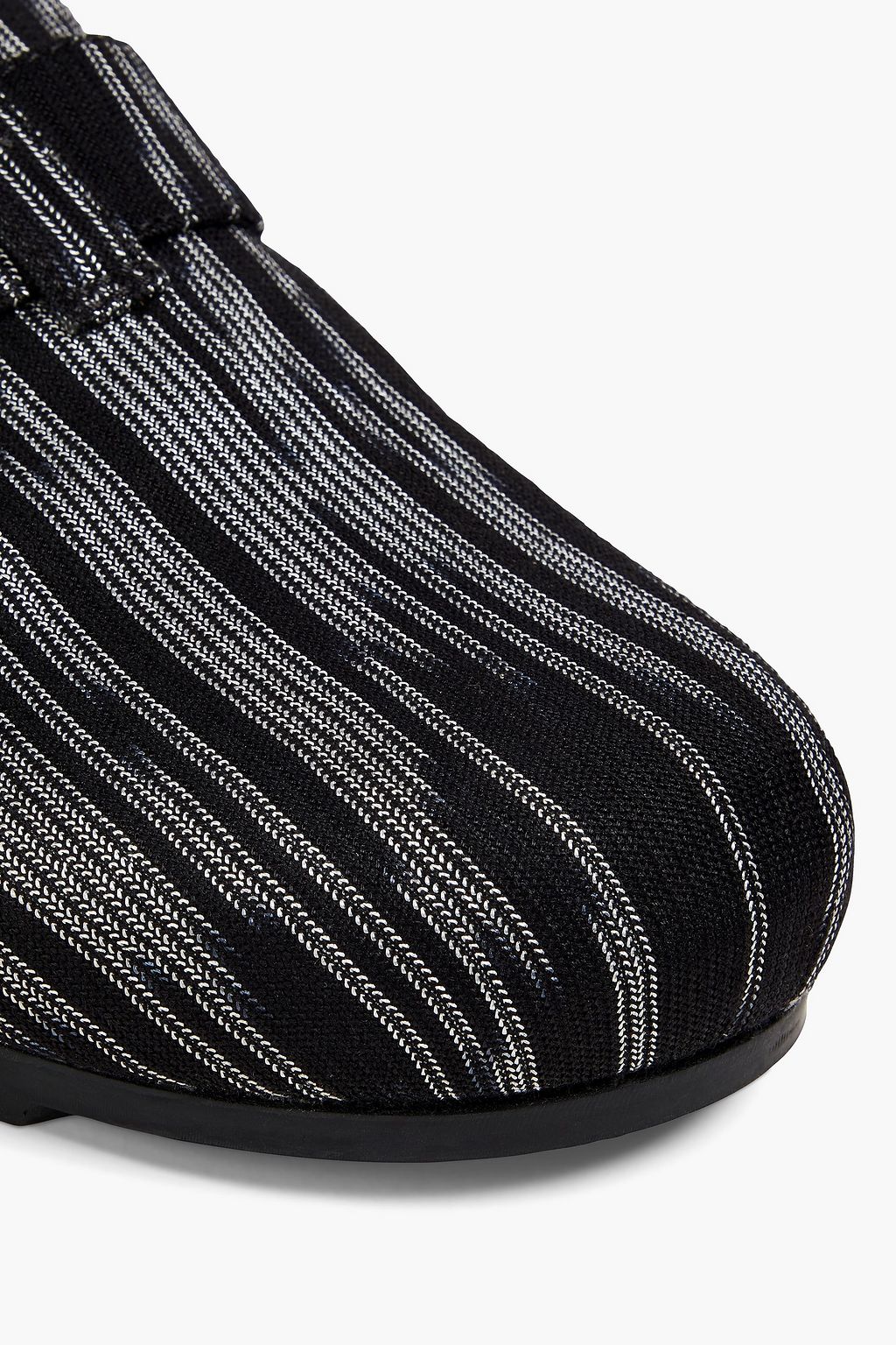 MISSONI حذاء كلوغ بحبكة كروشيه وبإبزيم